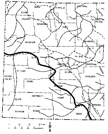 Diversion trenches